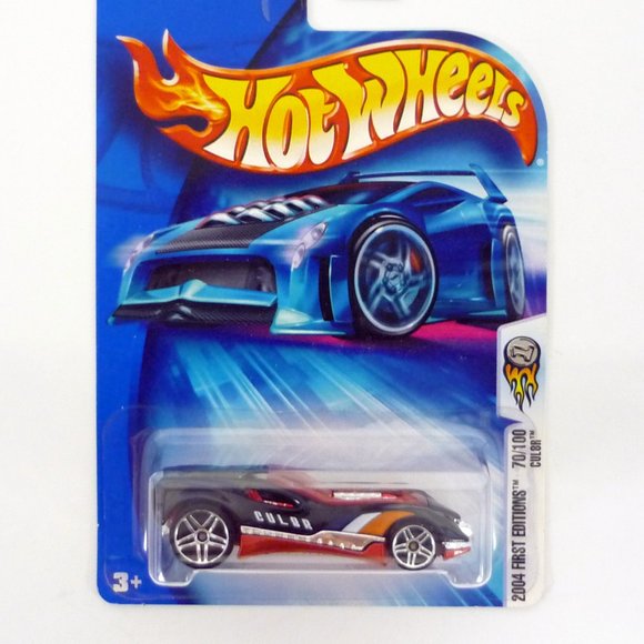Hot Wheels CUL8R #070 First Editions 70/100 Black Die-Cast Car 2004 - Picture 1 of 1